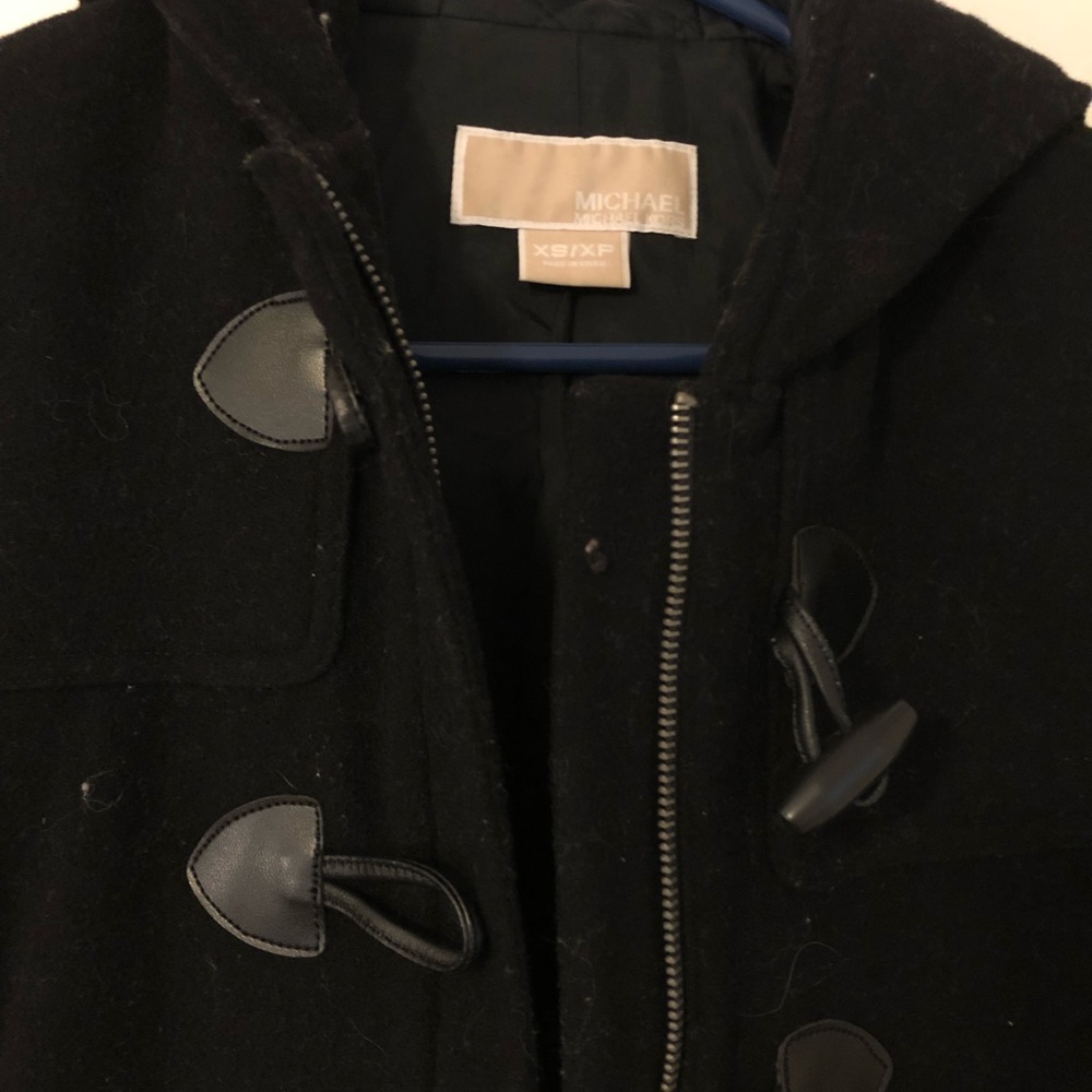 Black Michael Kors Peacoat